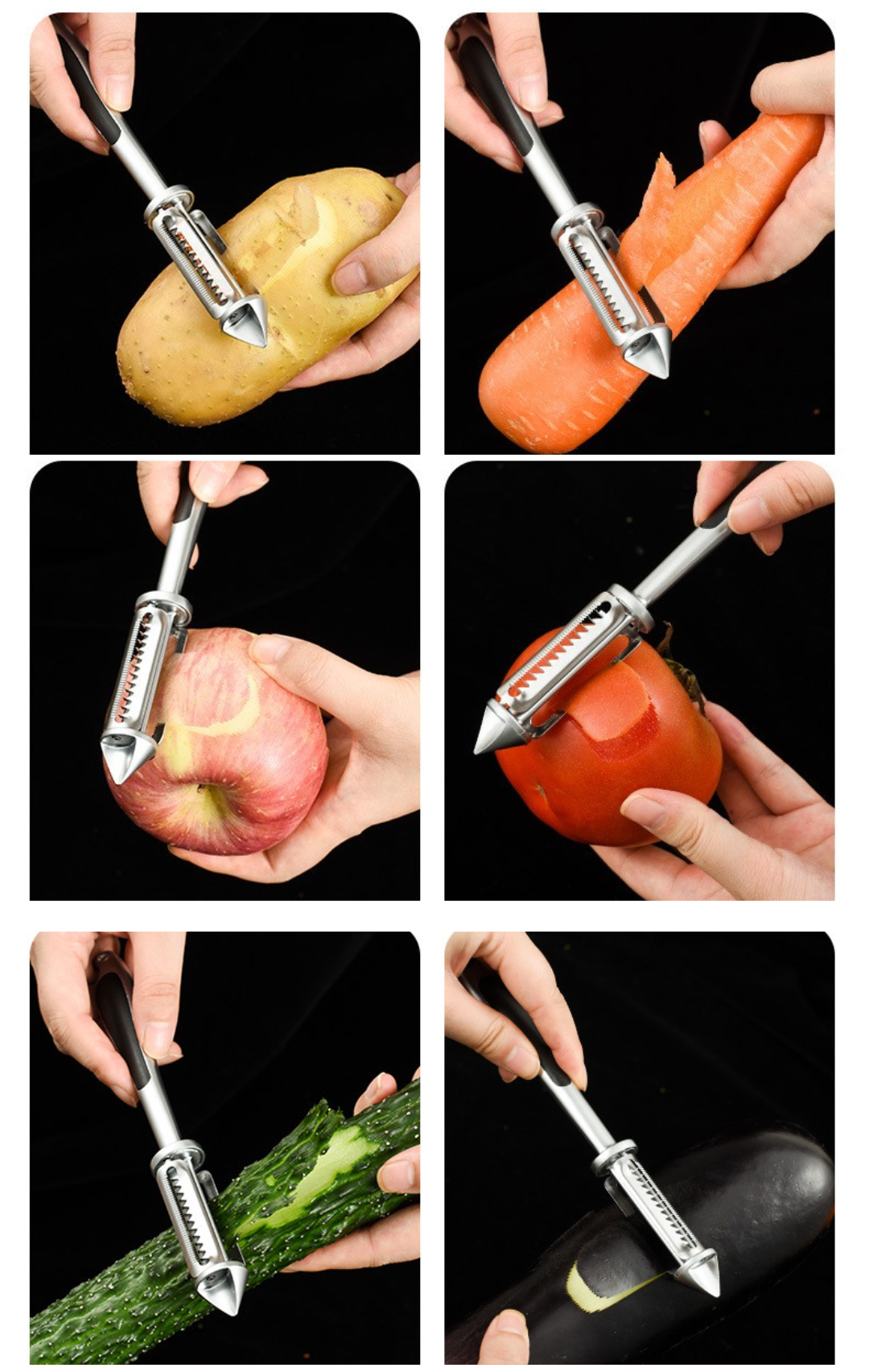 Wszechstronna obieraczka do warzyw i owoców