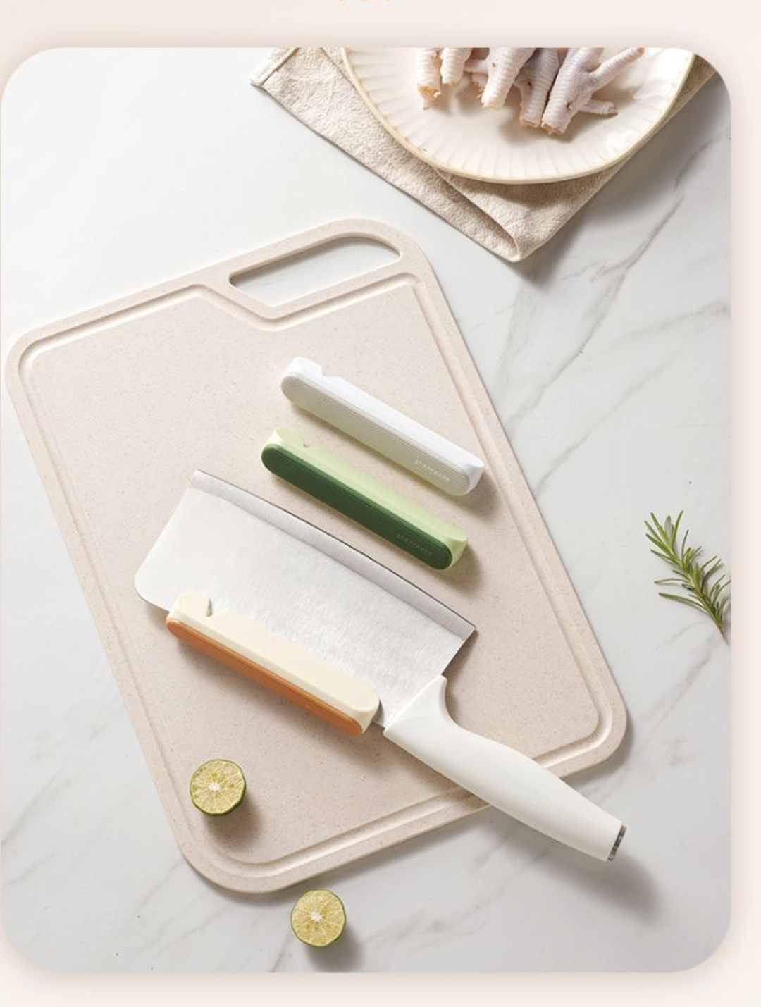 Narzędzie Wspomagające Siekanie Mięsa, Chroniące Dłoń