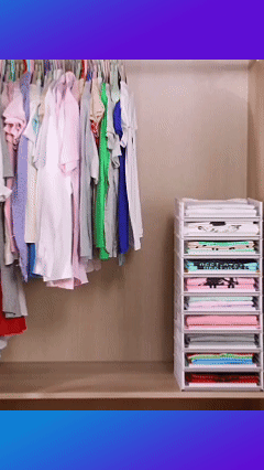 (Zniżka 30%) PIĘTROWY STOJAK NA UBRANIA